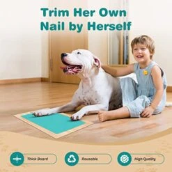Tiatailtoys Foam Padded Dog Nail Scratch Board - Dog Scratch Pad For Nails - Scratch Boards For Dogs - Pet Grooming - Stress-Free Playtime - Safe & Easy To Train - Pet Care & Dog Products Gift 11 Tiatailtoys Foam Padded Dog Nail Scratch Board - Dog Scratch Pad For Nails - Scratch Boards For Dogs - Pet Grooming - Stress-Free Playtime - Safe & Easy To Train - Pet Care & Dog Products Gift -Greenies Pet Store 513P759SubL