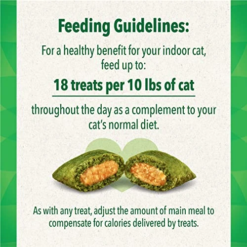 FELINE GREENIES SMARTBITES HEALTHY INDOOR Natural Treats For Cats, Tuna Flavor, 16 Oz. Tub 7 FELINE GREENIES SMARTBITES HEALTHY INDOOR Natural Treats For Cats, Tuna Flavor, 16 Oz. Tub - Image 5