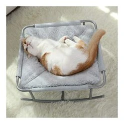 YangYan Pet Hammock Cats Beds Indoor Cat House Mat For Warm Small Dogs Bed Kitten Lounger Cute Removable Sleeping Mats Products (Color : Mat Pink) -Greenies Pet Store 514tHE6TuKL 1