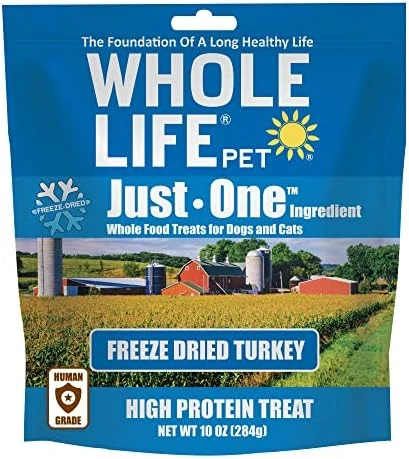 Whole Life Pet Just One Turkey Dog And Cat Value Packs - Human Grade, Freeze Dried, One Ingredient - Protein Rich, Grain Free, Made In The USA 7 Whole Life Pet Just One Turkey Dog And Cat Value Packs - Human Grade, Freeze Dried, One Ingredient - Protein Rich, Grain Free, Made In The USA - Image 5