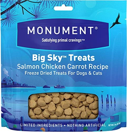 Monument Big Sky Treats For Dogs And Cats - NutrientLock Freeze Dried Dog Treats And Cat Treats Protein, All Natural, Limited Ingredients, Made In The USA 3 Monument Big Sky Treats For Dogs And Cats - NutrientLock Freeze Dried Dog Treats And Cat Treats Protein, All Natural, Limited Ingredients, Made In The USA