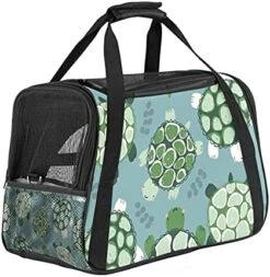 Pet Carrier Cute Cat Fish Food Pattern Soft-Sided Pet Travel Carriers For Cats,Dogs Puppy Comfort Portable Foldable Pet Bag Airline Approved 25 Pet Carrier Cute Cat Fish Food Pattern Soft-Sided Pet Travel Carriers For Cats,Dogs Puppy Comfort Portable Foldable Pet Bag Airline Approved -Greenies Pet Store 516Gt7kXY2S. AC