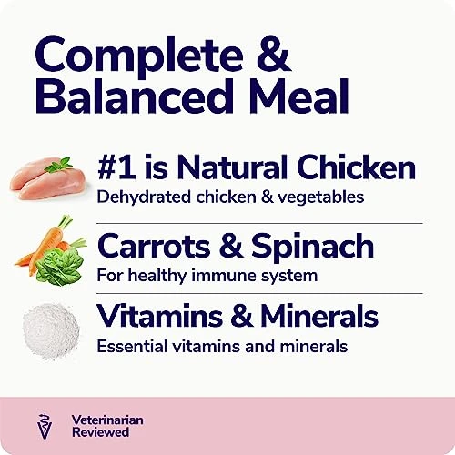 Miracle Vet Dehydrated Cat Food And Dry Topper - Natural Chicken And Vegetable Risotto - Grain Free Cat Food For Adults, Kittens - 58% Animal Proteins - Vet-Reviewed - Makes 2 LB Healthy Raw Wet Food 6 Miracle Vet Dehydrated Cat Food And Dry Topper - Natural Chicken And Vegetable Risotto - Grain Free Cat Food For Adults, Kittens - 58% Animal Proteins - Vet-Reviewed - Makes 2 LB Healthy Raw Wet Food - Image 4