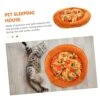 OATIPHO Cat Nest Indoor Playset Pet Mat For Food Big Cat Little Cat Cozy Food Dog Cat Bed Pet Lounger Cat Beds For Outdoor Cats Small Cat House Cat Toys Cat Hideaway Kitten Warm Pad Cloth -Greenies Pet Store 517mkDj0KML