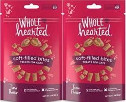 GENERIC WholeHearted Savory & Tasty Cat Treats (Crunchy - Catnip, 2 - 3 Oz) -Greenies Pet Store 517zIXBQ5GL. AC