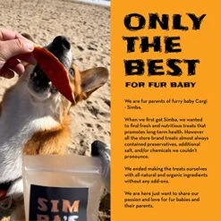 SIMBA'S WAY - Freeze Dried RAW SKINLESS Wild Alaskan Salmon Fillet Dog And Cat Treats, Organic Human Grade, Single Ingredient, All Natural, Grain-Free, No Preservatives, Made In The USA [ 2 Pack ] -Greenies Pet Store 518ajZhAqgL