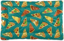 Food Pizza Dog Bed Cat Bed Soft Comfortable Pet Bed Non-Slip Calming Kennel Pad For Small Medium Large Dogs Cats 2116472 -Greenies Pet Store 518ldog8UQL. AC