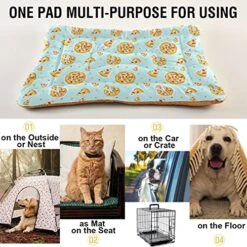Food Pizza Dog Bed Cat Bed Soft Comfortable Pet Bed Non-Slip Calming Kennel Pad For Small Medium Large Dogs Cats 2116507 13 Food Pizza Dog Bed Cat Bed Soft Comfortable Pet Bed Non-Slip Calming Kennel Pad For Small Medium Large Dogs Cats 2116507 -Greenies Pet Store 518m3G0YpsL