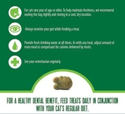 Feline Greenies Dental Treats For Cats Oven Roasted Chicken Flavor 12 Oz. With Natural Ingredients Plus Vitamins, Minerals, And Other Nutrients -Greenies Pet Store 519YxjUR5dL