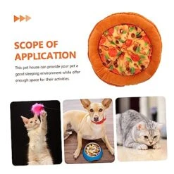 Balacoo 2pcs Cat Nest Plush Mattress Round Cushion Pet Mat For Food Round Plush Dog Bed Dog Winter Soft Plush Cat Mat Cloth Indoor Cat Kennel Warming Cat Bed Squeaky Cat Bed Comfortable 12 Balacoo 2pcs Cat Nest Plush Mattress Round Cushion Pet Mat For Food Round Plush Dog Bed Dog Winter Soft Plush Cat Mat Cloth Indoor Cat Kennel Warming Cat Bed Squeaky Cat Bed Comfortable -Greenies Pet Store 51AOOJR1F7L