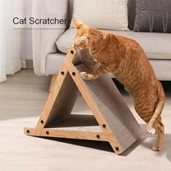 JYDQM Cats Scratcher Lounge Wooden Frame Cat Scratching Board Furniture Protection Detachable Indoor Scratchers (Color : A, Size : One Size) 11 JYDQM Cats Scratcher Lounge Wooden Frame Cat Scratching Board Furniture Protection Detachable Indoor Scratchers (Color : A, Size : One Size) -Greenies Pet Store 51BRPrMV1lL