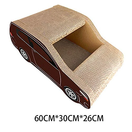 Fhony Model Cat Litter Corrugated Paper Cat Scratch Board Cat Scratcher Lounge Toy With Catnip Cat Claw Toy Cat Furniture Cat Pet Supplies,SUV Model Cat Nest 4 Fhony Model Cat Litter Corrugated Paper Cat Scratch Board Cat Scratcher Lounge Toy With Catnip Cat Claw Toy Cat Furniture Cat Pet Supplies,SUV Model Cat Nest - Image 2