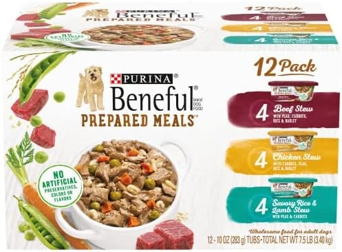 Purina Beneful Small Breed Wet Dog Food Variety Pack, IncrediBites With Real Beef, Chicken Or Salmon - (30) 3 Oz. Cans 13 Purina Beneful Small Breed Wet Dog Food Variety Pack, IncrediBites With Real Beef, Chicken Or Salmon - (30) 3 Oz. Cans - Image 11