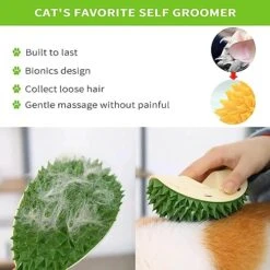 Durian Multifunctional Toys,Durian Cat Scratcher,Massaging And Removing Floating Hair Cat Dog Mint Toys (Yellow) 13 Durian Multifunctional Toys,Durian Cat Scratcher,Massaging And Removing Floating Hair Cat Dog Mint Toys (Yellow) -Greenies Pet Store 51DZ7Qaum3L