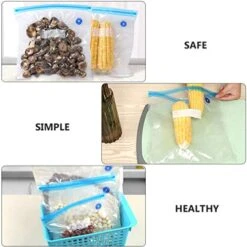 Silicone Containers Reusable Plastic Food Storage Bags Airtight Seal Food Preservation Bags For Pet Snack Zippered Pouches For Dry Cat And Dog Meals And Treats Snack Bag -Greenies Pet Store 51Du9keV5oL