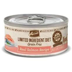 Merrick Grain Free Limited Ingredient Diet Real Meat Canned Adult Wet Cat Food (Case Of 24)