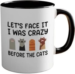 Bubble Hugs Cat Owner 2Tone Pink Mug 11oz - Dedicated Feline - Cat Women Fun Cat Parents Stuff Lady Paws Pet Dad Gifts -Greenies Pet Store 51GXnxlnQDL. AC