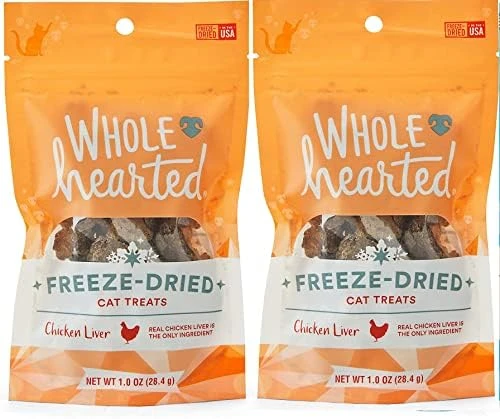 GENERIC WholeHearted Freeze-Dried Cat Treats (Chicken Liver, 1 Oz - 2 Pack) 7 GENERIC WholeHearted Freeze-Dried Cat Treats (Chicken Liver, 1 Oz - 2 Pack) - Image 5