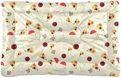 Food Pizza Mushroom Dog Bed Cat Bed Soft Comfortable Pet Bed Non-Slip Calming Kennel Pad For Small Medium Large Dogs Cats 2116483 -Greenies Pet Store 51GywmicfEL. AC 1