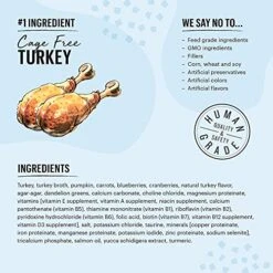 The Honest Kitchen Minced - Turkey In Bone Broth Gravy Wet Cat Food, 5.5 Oz (Pack Of 12) 13 The Honest Kitchen Minced - Turkey In Bone Broth Gravy Wet Cat Food, 5.5 Oz (Pack Of 12) -Greenies Pet Store 51HZzhkVxPL