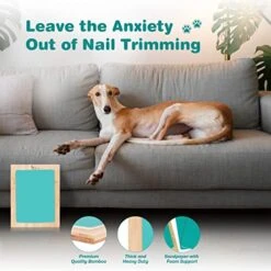 Tiatailtoys Foam Padded Dog Nail Scratch Board - Dog Scratch Pad For Nails - Scratch Boards For Dogs - Pet Grooming - Stress-Free Playtime - Safe & Easy To Train - Pet Care & Dog Products Gift 13 Tiatailtoys Foam Padded Dog Nail Scratch Board - Dog Scratch Pad For Nails - Scratch Boards For Dogs - Pet Grooming - Stress-Free Playtime - Safe & Easy To Train - Pet Care & Dog Products Gift -Greenies Pet Store 51HdQihPjeL