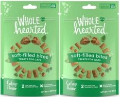 GENERIC WholeHearted Savory & Tasty Cat Treats (Crunchy - Catnip, 2 - 3 Oz) -Greenies Pet Store 51Hep4YQp2L. AC