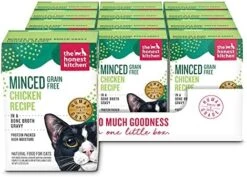 The Honest Kitchen Minced - Turkey In Bone Broth Gravy Wet Cat Food, 5.5 Oz (Pack Of 12) 15 The Honest Kitchen Minced - Turkey In Bone Broth Gravy Wet Cat Food, 5.5 Oz (Pack Of 12) -Greenies Pet Store 51JNCmywzjL. AC