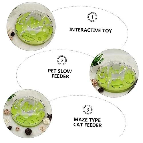 POPETPOP Cat Anti Choking Toy Doll Playsets Chew Toys Puppy Puzzle Small Puppy Toys Cat Puzzle Bowl Interactive Cat Food Bowl Cat Training Plaything Pet Cat Slow Feeding Toy Cat Maze Feeder 7 POPETPOP Cat Anti Choking Toy Doll Playsets Chew Toys Puppy Puzzle Small Puppy Toys Cat Puzzle Bowl Interactive Cat Food Bowl Cat Training Plaything Pet Cat Slow Feeding Toy Cat Maze Feeder - Image 5