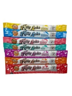 Rena's Recipe Kitty Licks (28 Tubes / 7 Flavors) Chicken - Chicken With Liver - Chicken With Tuna - Tuna - Tuna With Seafood - Tuna With Salmon - Tuna With Scallop -Greenies Pet Store 51MJO3RhCiL