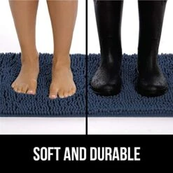 Gorilla Grip Pet Feeding Mat And Indoor Doormat, Pet Feeding Mat Is Size 32x24 In Navy Color, Indoor Chenille Doormat Is 24x17 In Navy Cappuccino Color, 2 Items Bundle 11 Gorilla Grip Pet Feeding Mat And Indoor Doormat, Pet Feeding Mat Is Size 32x24 In Navy Color, Indoor Chenille Doormat Is 24x17 In Navy Cappuccino Color, 2 Items Bundle -Greenies Pet Store 51N51hJOgDL