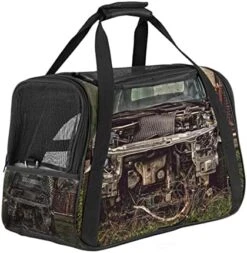 Pet Carrier Pattern With Prawns And Seafood Soft-Sided Pet Travel Carriers For Cats,Dogs Puppy Comfort Portable Foldable Pet Bag Airline Approved -Greenies Pet Store 51NqNcHKmCL. AC