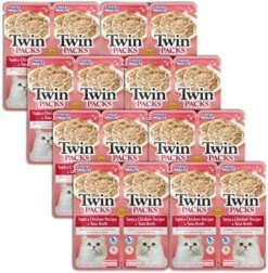 INABA Twin Packs Side Dish For Cats - Tuna & Chicken Recipe In Tuna Broth (8-2 Packs) 16 INABA Twin Packs Side Dish For Cats - Tuna & Chicken Recipe In Tuna Broth (8-2 Packs) -Greenies Pet Store 51NsPf xQEL. AC