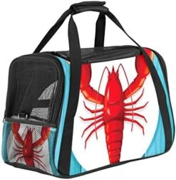 Pet Carrier Lobster Lemon Sea Food Pattern Soft-Sided Pet Travel Carriers For Cats,Dogs Puppy Comfort Portable Foldable Pet Bag Airline Approved 29 Pet Carrier Lobster Lemon Sea Food Pattern Soft-Sided Pet Travel Carriers For Cats,Dogs Puppy Comfort Portable Foldable Pet Bag Airline Approved -Greenies Pet Store 51O3Tflk5L. AC
