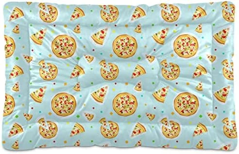Food Pizza Dog Bed Cat Bed Soft Comfortable Pet Bed Non-Slip Calming Kennel Pad For Small Medium Large Dogs Cats 2116507 8 Food Pizza Dog Bed Cat Bed Soft Comfortable Pet Bed Non-Slip Calming Kennel Pad For Small Medium Large Dogs Cats 2116507 - Image 6