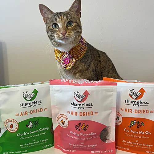 Shameless Pets Air Dried Raw Cat Food Topper & Treat - All Natural Nutritionally Packed Tuna Cat Treats With High Protein, Upcycled Ingredients 8 Shameless Pets Air Dried Raw Cat Food Topper & Treat - All Natural Nutritionally Packed Tuna Cat Treats With High Protein, Upcycled Ingredients - Image 6