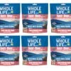 Whole Life Pet Just One Salmon Dog And Cat Value Packs - Human Grade, Freeze Dried, One Ingredient - Protein Rich, Grain Free, Made In The USA -Greenies Pet Store 51OiyWsrrbL