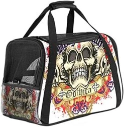 Pet Carrier Cute Pastel Foods Cupcake Patches Heart Pattern Soft-Sided Pet Travel Carriers For Cats,Dogs Puppy Comfort Portable Foldable Pet Bag Airline Approved -Greenies Pet Store 51Omt4liC7S. AC