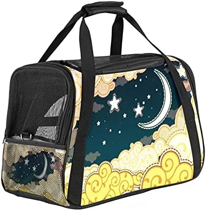 Pet Carrier Shrimp Pattern Sea Food Soft-Sided Pet Travel Carriers For Cats,Dogs Puppy Comfort Portable Foldable Pet Bag Airline Approved 13 Pet Carrier Shrimp Pattern Sea Food Soft-Sided Pet Travel Carriers For Cats,Dogs Puppy Comfort Portable Foldable Pet Bag Airline Approved - Image 12