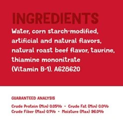 Purina Friskies Lil' Gravies Roast Beef Flavor Cat Food Complement Lickable Cat Treats - (16) 1.55 Oz. Pouches 12 Purina Friskies Lil' Gravies Roast Beef Flavor Cat Food Complement Lickable Cat Treats - (16) 1.55 Oz. Pouches -Greenies Pet Store 51QMq4rYf2L