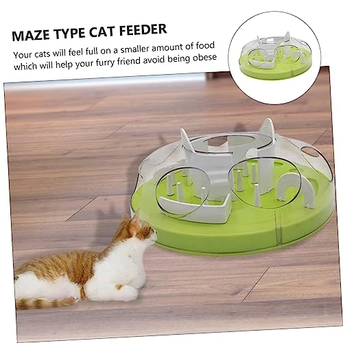 POPETPOP Cat Anti Choking Toy Doll Playsets Chew Toys Puppy Puzzle Small Puppy Toys Cat Puzzle Bowl Interactive Cat Food Bowl Cat Training Plaything Pet Cat Slow Feeding Toy Cat Maze Feeder 5 POPETPOP Cat Anti Choking Toy Doll Playsets Chew Toys Puppy Puzzle Small Puppy Toys Cat Puzzle Bowl Interactive Cat Food Bowl Cat Training Plaything Pet Cat Slow Feeding Toy Cat Maze Feeder - Image 3