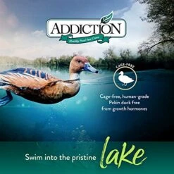 Addiction Grain-Free Duck Royale Entrée Dry Cat Food, Feline Beauty Formula Healthy Weight, Skin And Coat Health, Crafted In New Zealand - 4 Lb -Greenies Pet Store 51SlgSHtiKL