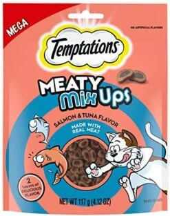 TEMPTATIONS Indoor Care Crunchy And Soft Cat Treats, Chicken Flavor, 2.1 Oz. Pouch (Pack Of 12) 21 TEMPTATIONS Indoor Care Crunchy And Soft Cat Treats, Chicken Flavor, 2.1 Oz. Pouch (Pack Of 12) -Greenies Pet Store 51T4X5zLVNL. AC