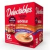 Delectables Bisque Non-Seafood Lickable Wet Cat Treats, Variety Pack, 12 Count (Pack Of 1) 2 Delectables Bisque Non-Seafood Lickable Wet Cat Treats, Variety Pack, 12 Count (Pack Of 1) -Greenies Pet Store 51TKHEyso5L