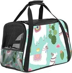 Pet Carrier Shrimp Pattern Sea Food Soft-Sided Pet Travel Carriers For Cats,Dogs Puppy Comfort Portable Foldable Pet Bag Airline Approved 19 Pet Carrier Shrimp Pattern Sea Food Soft-Sided Pet Travel Carriers For Cats,Dogs Puppy Comfort Portable Foldable Pet Bag Airline Approved -Greenies Pet Store 51TS1W02BS. AC