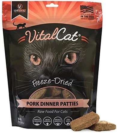 Vital Essentials Freeze Dried Cat Food, Pork Dinner Patties 8 Oz 11 Vital Essentials Freeze Dried Cat Food, Pork Dinner Patties 8 Oz - Image 9