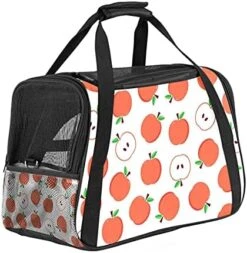 Pet Carrier Cute Pastel Foods Cupcake Patches Heart Pattern Soft-Sided Pet Travel Carriers For Cats,Dogs Puppy Comfort Portable Foldable Pet Bag Airline Approved -Greenies Pet Store 51UWWokjBgS. AC