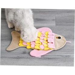Pet Feeder Colorful Educational Detachable Sniff Portable Cat Smell Simulation Dog Pad Mat Cushion For Fish Pet Pet Slow Feeder -Greenies Pet Store 51UeUX0zQvL