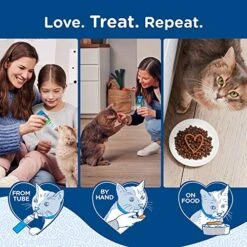Simply Kind Hearted Squeezables Vibrance - Daily Lickable Cat Treats For Eyesight And Heart Function Support - 1 Tube (1.76 Oz), Multicolor (1022121) -Greenies Pet Store 51V8sOZ5wgL