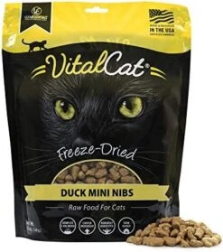 Vital Essentials Freeze Dried Cat Food, Beef & Chicken Mini Nibs 8 Oz -Greenies Pet Store 51WbPV2hPBL. AC