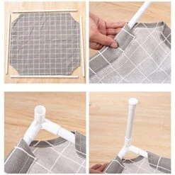 GAMIRA Pet Hammock Pet Bed, Cat Hammock, Four Seasons Washable Independent Elevated Bed, Suitable For Cat And Dog Detachable Outdoor Travel (Color : B) -Greenies Pet Store 51XnwEkSFXL